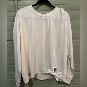 NWT Avia Women's Stylish Workout White Sweatshirt Size XXL